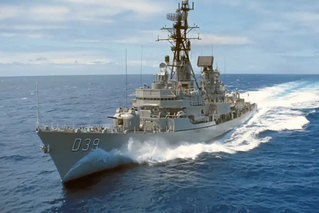 Royal Australian Navy Battleship